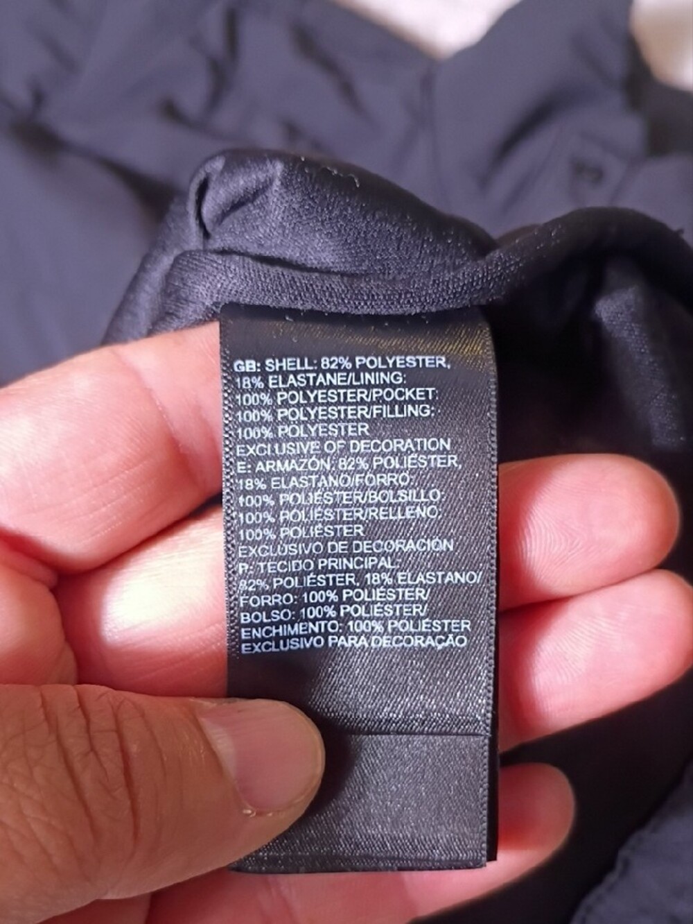 The North Face Black Quilted Snap Pullover - Picture 12 of 12